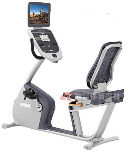 美国必确RBK825-TV智能编程卧式健身车 必确PRECOR