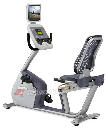 美国必确RBK815-TV智能编程卧式健身车 必确PRECOR